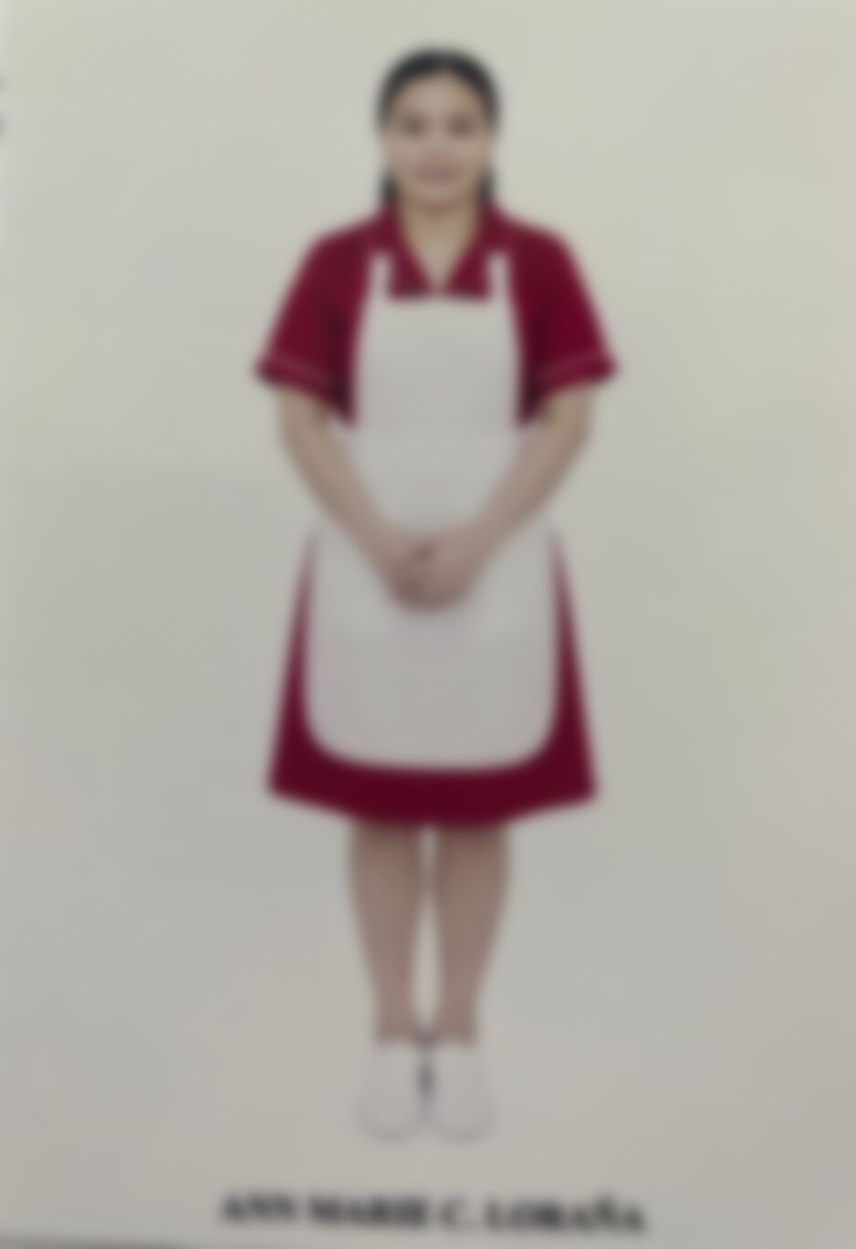 Ann Marie Lorana — Filipino maid in Singapore