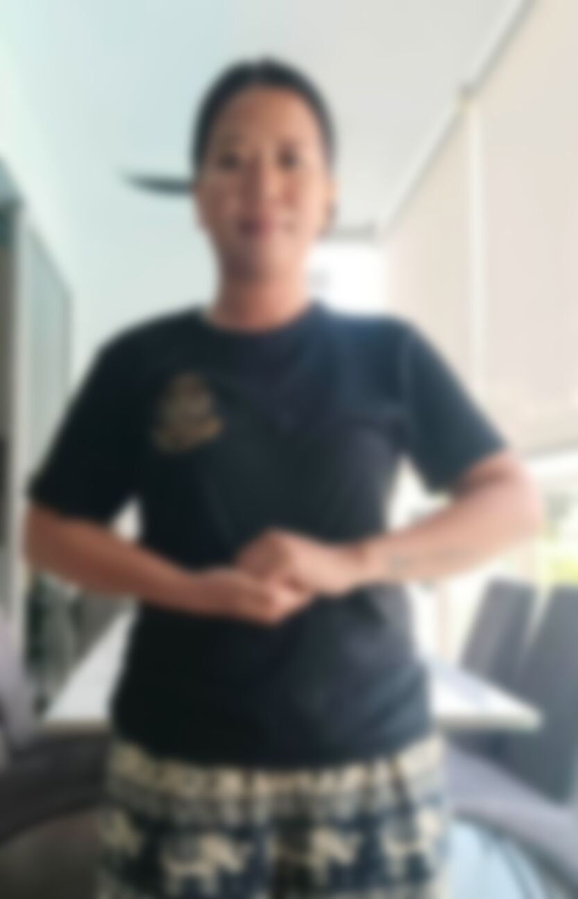 JEROMY GENER  — Filipino maid in Singapore