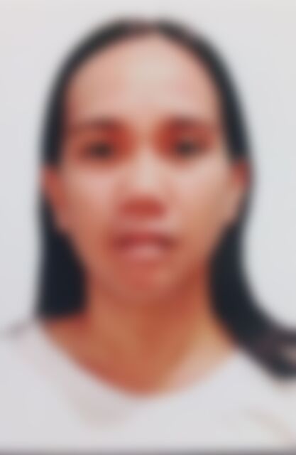 LEAH ANN BALIGUAT CANDELARIO - Filipino maid